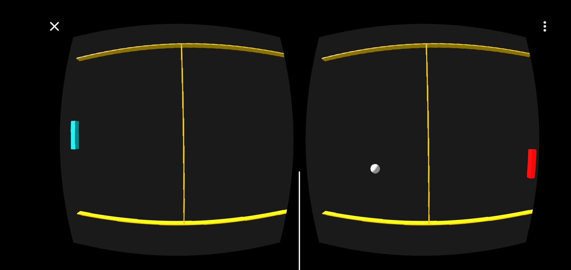 Pong (Mode VR)